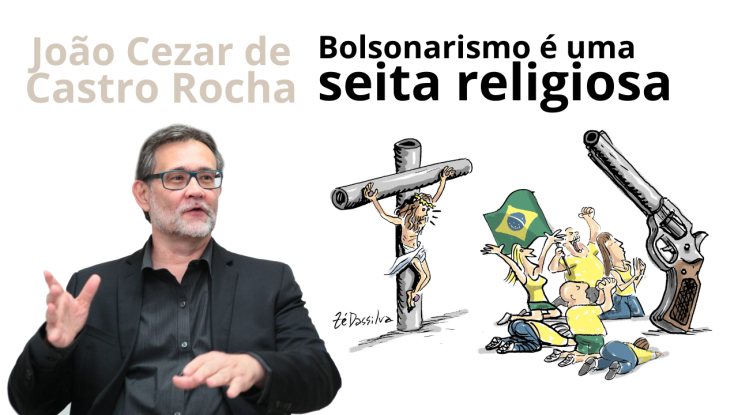 “Bolsonarismo passou a ser uma seita religiosa” – João Cézar de Castro Rocha | TV 247 ▶