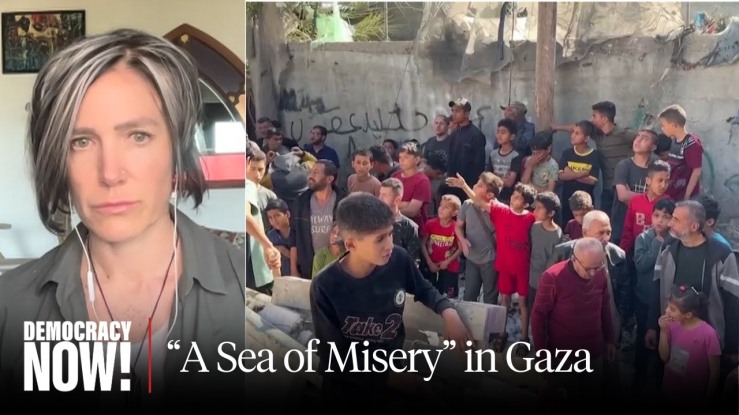 “Gaza is unlike anything I’ve ever seen” – Arwa Damon | International Network for Aid Relief and Assistance | Democracy Now! ▶